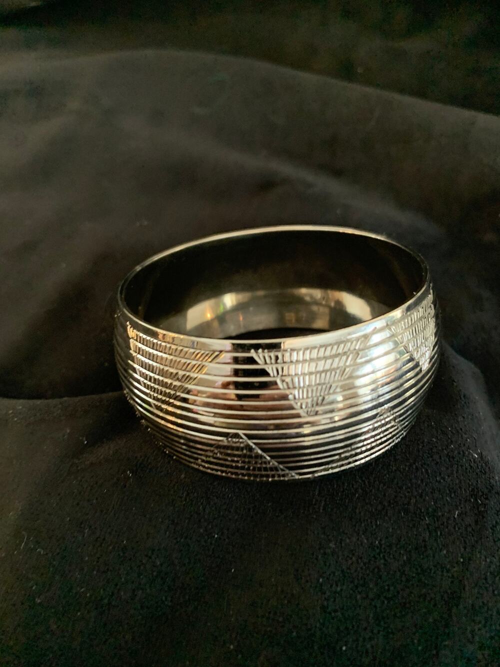 Silver Vintage cuff bracelet